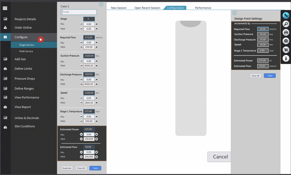 GE Oil & Gas Sizing Tools