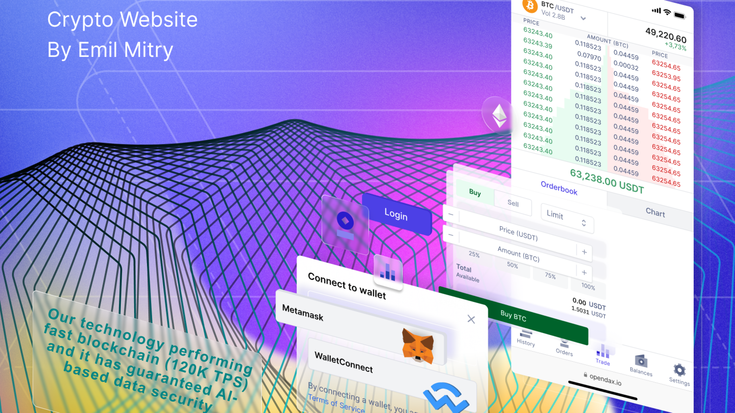 Cryptocurrency Yoox Space